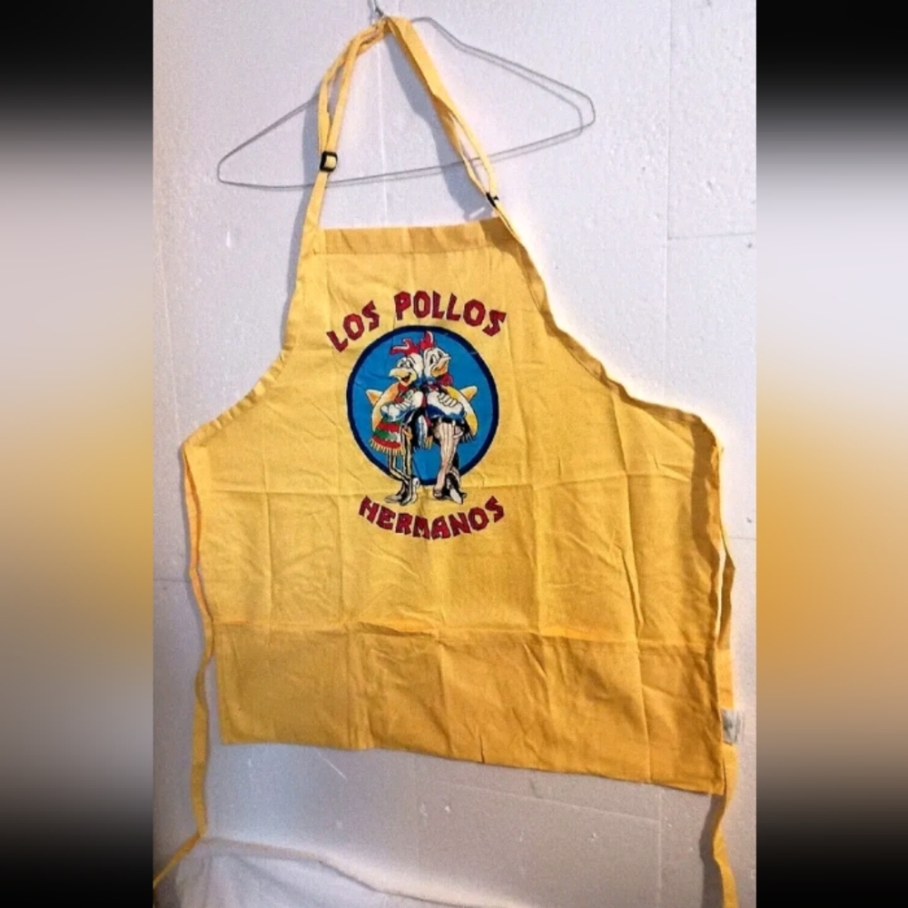 Loot Crate Exclusive Breaking Bad Los Pollo BBQ Cooking Apron OSFM 2015 New NOS